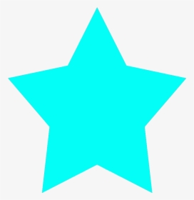 Light Blue 5-pointed Star - Draw A Big Star, HD Png Download, Transparent PNG