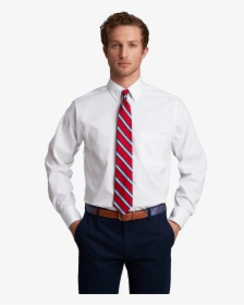 Dress Shirt With Pocket And Tie, HD Png Download, Transparent PNG