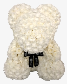 White Teddy Bear Png - Rose Bear White, Transparent Png, Transparent PNG
