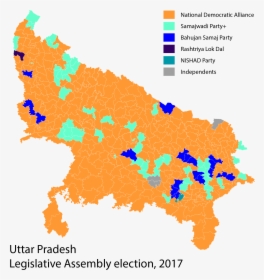 2017 Uttar Pradesh Election Result By Alliance - Violence Against Women Infographics, HD Png Download, Transparent PNG