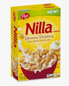 Clip Art Cereal With Banana - Nilla Banana Pudding Cereal, HD Png Download, Transparent PNG