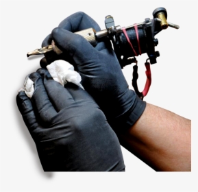 Tattoo Machine With Hand, HD Png Download, Transparent PNG