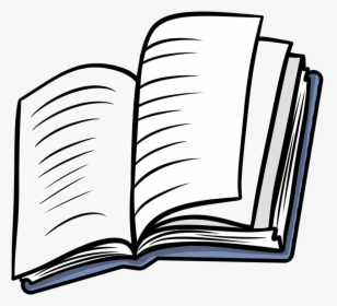 Open Book Clipart - Open Book Drawing Clipart, HD Png Download, Transparent PNG
