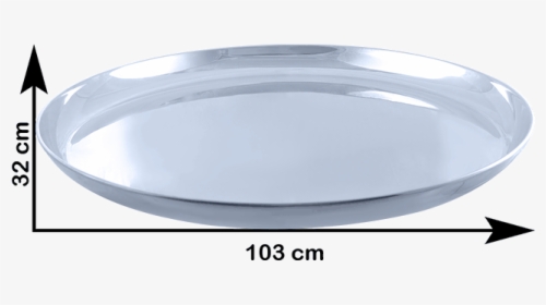 Silver Thali - Circle, HD Png Download, Transparent PNG