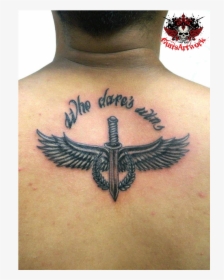 Sword With Wings Tattoo, HD Png Download, Transparent PNG