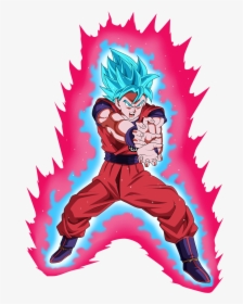 Goku Clipart Super Saiyan God - Goku Ssj Blue Kaioken, HD Png Download, Transparent PNG