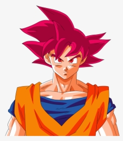 Ssj Blue Hair Png - Goku Super Saiyan God Hair, Transparent Png, Transparent PNG
