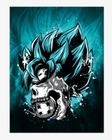 Goku Skull, HD Png Download, Transparent PNG
