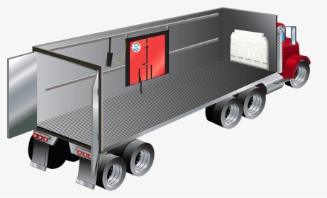 Itp Tether Bulkhead - Refrigerator Truck, HD Png Download, Transparent PNG