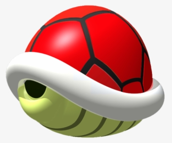 Transparent Lakitu Png - Mario Kart Red Turtle Shell, Png Download, Transparent PNG