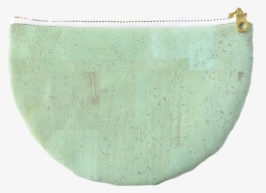 Image Of Paula Half Moon Pouch In Mint Green Cork - Ceramic, HD Png Download, Transparent PNG