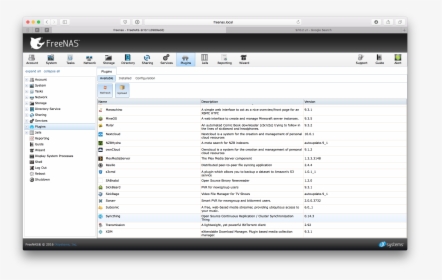 Syncthing-plugin - Freenas 11 Rc, HD Png Download, Transparent PNG