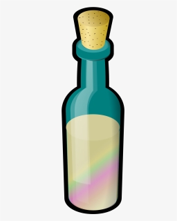 Cork In Wine Bottle Clipart, HD Png Download, Transparent PNG