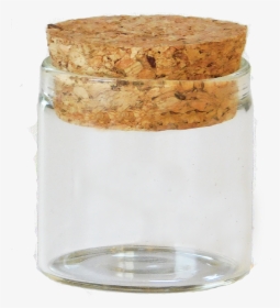 Larger Photo - Glass With Cork Lids, HD Png Download, Transparent PNG