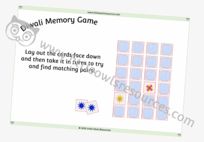 Diwali Memory Game Cover, HD Png Download, Transparent PNG