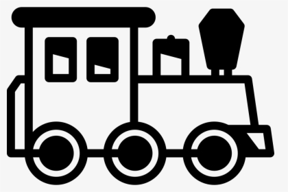 Clipart Train Icon - Easy To Draw Train Facing Right, HD Png Download, Transparent PNG