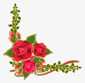 Garden Roses Flower Picture Frames Floral Design - Studio Background Psd Free Download, HD Png Download, Transparent PNG