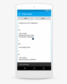 Write Html Code In Android, HD Png Download, Transparent PNG