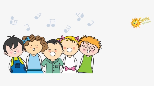 Transparent Kids Singing Clipart - Kids Singing Vector, HD Png Download, Transparent PNG