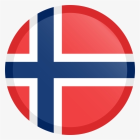 Circle Norway Flag Icon, HD Png Download, Transparent PNG