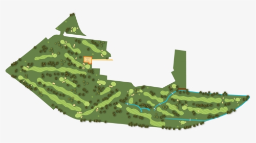 Design Golf Course Scheme , Png Download - Illustration, Transparent Png, Transparent PNG