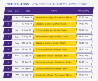 Vra Cricket Academy, Amsterdam Matches - Cricket Academy In Netherland, HD Png Download, Transparent PNG