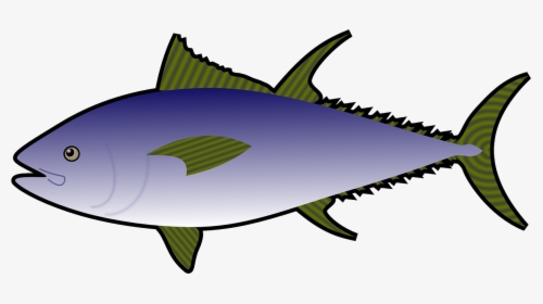 Fish,ocean,sea Life,sea Animal,free Vector Graphics,free - Tuna Fish Clipart, HD Png Download, Transparent PNG
