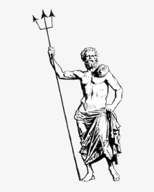 Poseidon - Greek Mythology Gods, HD Png Download, Transparent PNG
