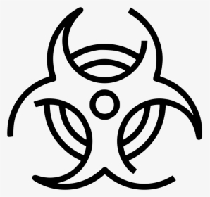 Biological Hazard - Easy Biohazard Drawing, HD Png Download, Transparent PNG
