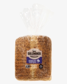 Transparent Rye Png - Goldminer California Sourdough Seeded Rye Square Bread, Png Download, Transparent PNG