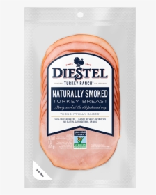 Deli Pre-sliced Turkeybreast Naturallysmoked Nongmo - Diestel Smoked Turkey, HD Png Download, Transparent PNG