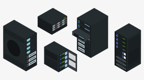 Hosted Servers, Storage, Rackmounted Servers Icon - Electronics, HD Png Download, Transparent PNG