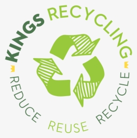 Logo Design By Anastasia V For Kings Recycling - Graphic Design, HD Png Download, Transparent PNG