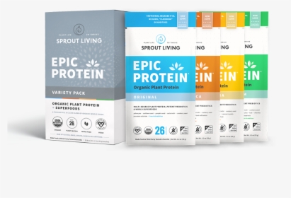 Epic Protein Variety Pack - Graphic Design, HD Png Download, Transparent PNG