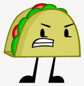 Transparent Taco Clipart Black And White - Object Show Poses, HD Png Download, Transparent PNG