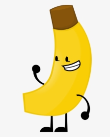 Bananas Transparent Bright Yellow - Banana Bfdi, HD Png Download, Transparent PNG