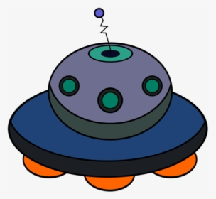 Technology,unidentified Flying Object,flying Saucer - Cartoon Ufo Pdf, HD Png Download, Transparent PNG