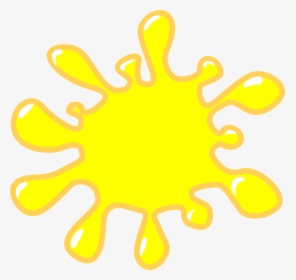 Color Yellow Blob - Green Slime Clipart, HD Png Download, Transparent PNG