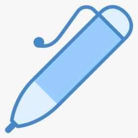 Blue Pen Icon, HD Png Download, Transparent PNG