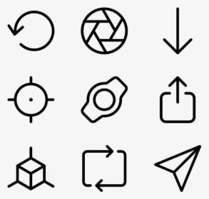Recycle Icons - Upload Vector Icon, HD Png Download, Transparent PNG