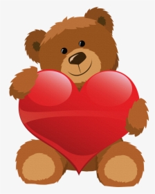 Transparent Valentine Clipart - Teddy Bear Clipart, HD Png Download, Transparent PNG