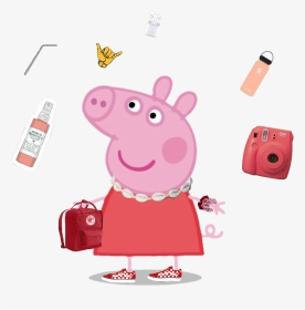 #freetoedit #peppa #pig #vsco #girl - Peppa Pig Vsco Girl, HD Png Download, Transparent PNG