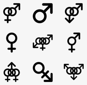 Gender - Transparent Gender Symbol, HD Png Download, Transparent PNG