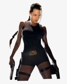Angelina Jolie Png Image - Angelina Jolie As Lara Croft Costume, Transparent Png, Transparent PNG