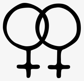 Lesbian Symbol Png, Transparent Png, Transparent PNG