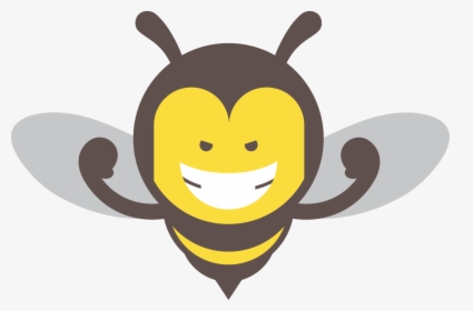 Tough Guy Drone Bee - Drone Bee Clipart, HD Png Download, Transparent PNG