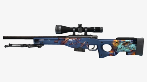 Cs Go Awp Well Worn, HD Png Download, Transparent PNG