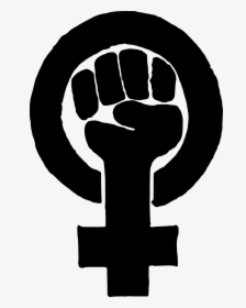 Clip Art Women Fist Symbols Free - Black Feminist Symbol, HD Png ...