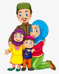 Png Pinterest Clip - Clip Art Muslim Family, Transparent Png, Transparent PNG
