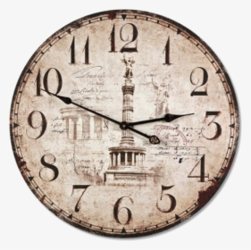 #clockface #clock #l Horloge #reloj #shabbychic #shabby - Ceasuri De Perete Vintage, HD Png Download, Transparent PNG